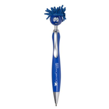 Custom MopToppers Emoti Pen - Blue