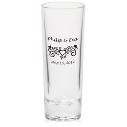 Custom 2 oz. Clear Cordial Shooter Shot Glasses