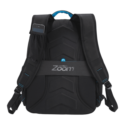 Custom Zoom DayTripper 15" Computer Backpack- Back