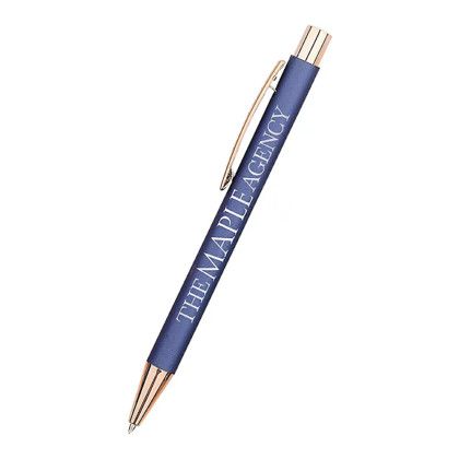 Custom Whitney Gel Pen - Indigo Blue