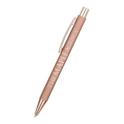 Custom Whitney Gel Pen - Rose Gold