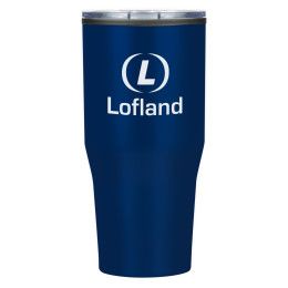 Custom 30 oz. Rossmoor Stainless Steel Tumbler - Navy