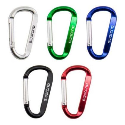 Custom Carabiner Clip Keychain - All Colors