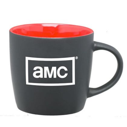 Custom 12 oz Ceramic Coffee Mug - Red
