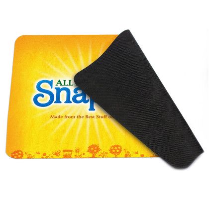 Custom 4-In-1 Rectangle Microfiber Mousepad Cleaning Cloth