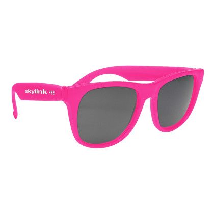 Custom Sunglasses (Solid) - Pink