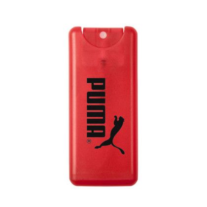 Custom Credit Card Hand Sanitizer Spray - Red