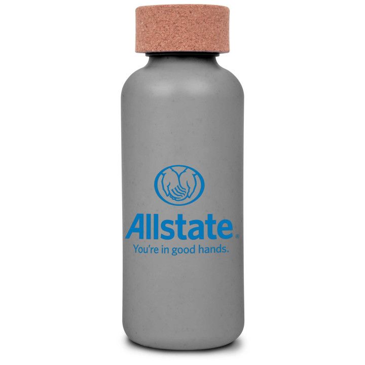 Custom Organic Sugar Cane Water Bottle 22 oz.