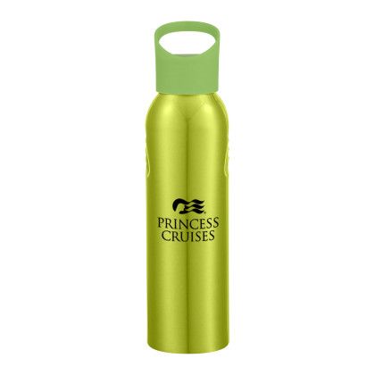 Custom 20 Oz. Aluminum Sports Bottle - Green