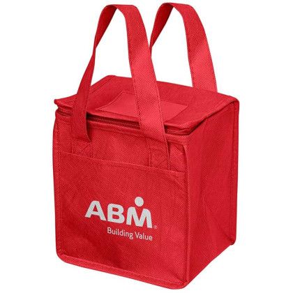 Custom The Camden RPET Insulated Lunch Bag - Red