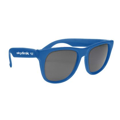 Custom Sunglasses (Solid) - Blue