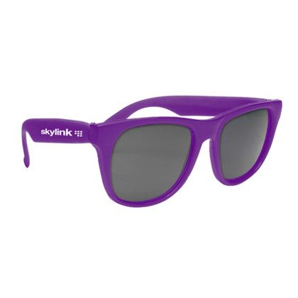 Custom Sunglasses (Solid) - Purple