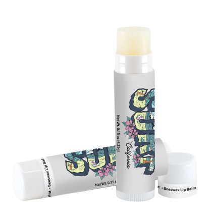 Non-SPF Value Lip Balm with Metallic Decal