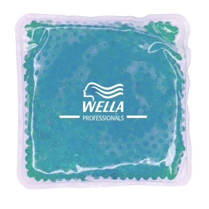 Custom Square Gel Bead Hot/Cold Pack - Teal