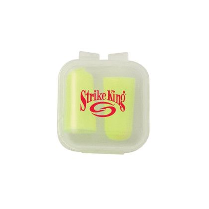 Custom Square Case Ear Plugs - Green