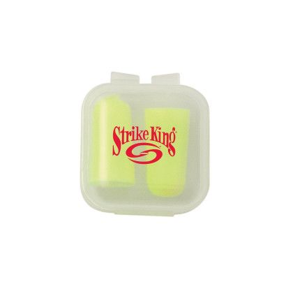 Custom Square Case Ear Plugs - Green