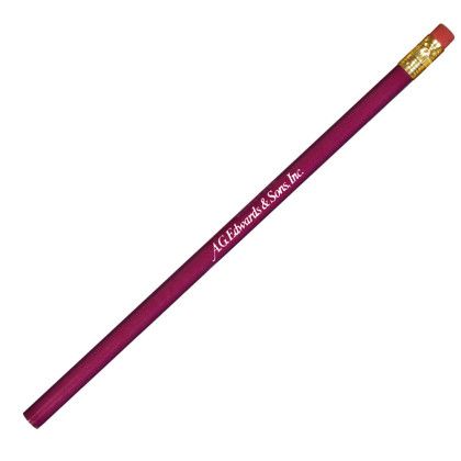 Custom Hex Pioneer Pencil - Maroon