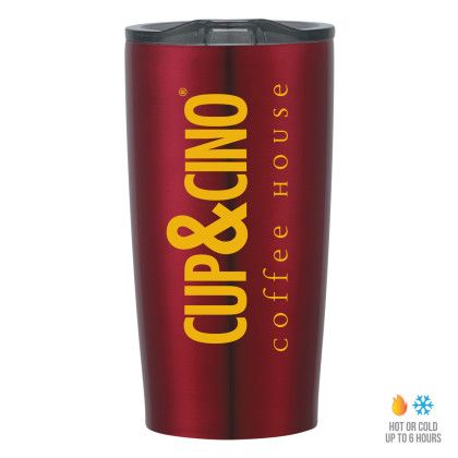 Custom 20 oz Stainless Steel Tumbler - Red