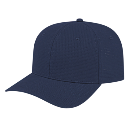 Custom Lightweight Aerated Performance Cap - Navy