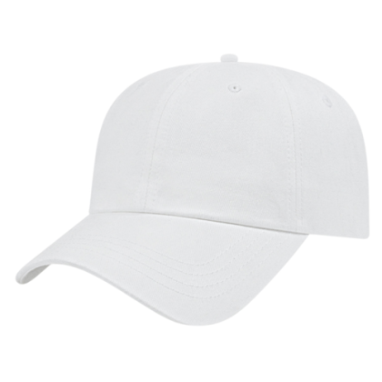 Custom YP Classics Classic Dad Cap - White