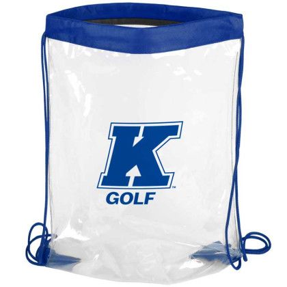 Custom The Coliseum Stadium Drawstring Bag - Blue