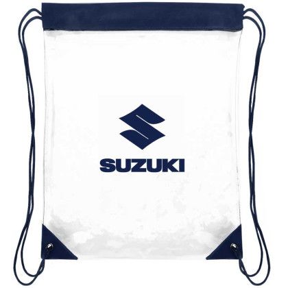 Custom The Coliseum Stadium Drawstring Bag - Navy Blue