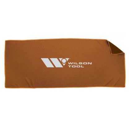 Custom Deluxe Cooling Towel - Orange