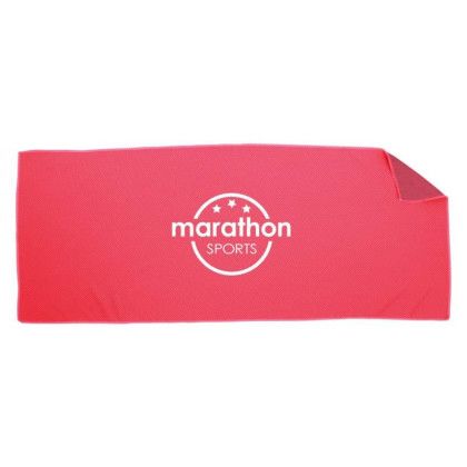 Custom Deluxe Cooling Towel - Pink