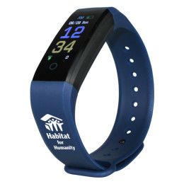 Custom Activity Tracker Wristband 2.0 - Blue