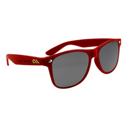 Custom Miami Sunglasses - Red