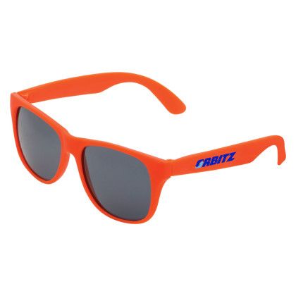 Custom Retro Sunglasses - Orange