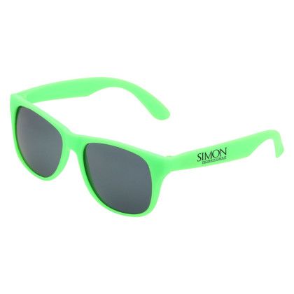 Custom Retro Sunglasses - Green