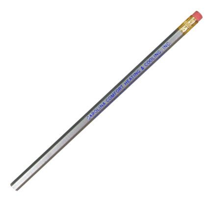 Custom Hex Pioneer Pencil - Metallic Silver