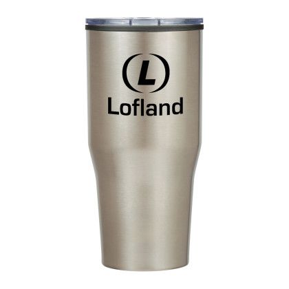 Custom 30 oz. Rossmoor Stainless Steel Tumbler - Silver