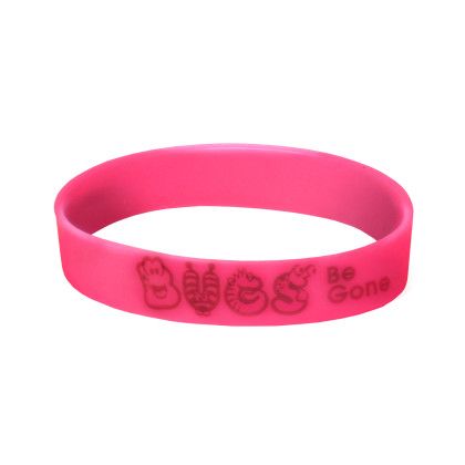 Custom Insect Repellent Bracelet - Pink