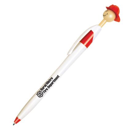 Custom Fire Chief Smilez Pen - Light Tone