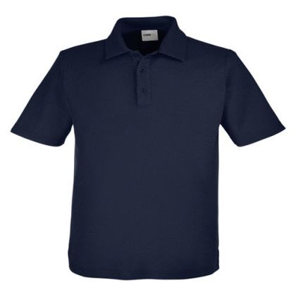 Classic Navy Men's Fusion ChromaSoft Embroidered Pique Polo Shirt