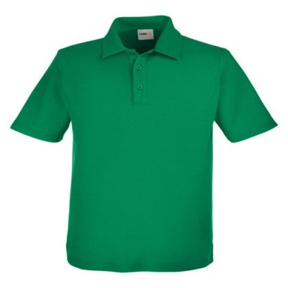 Kelly Green Men's Fusion ChromaSoft Embroidered Pique Polo Shirt