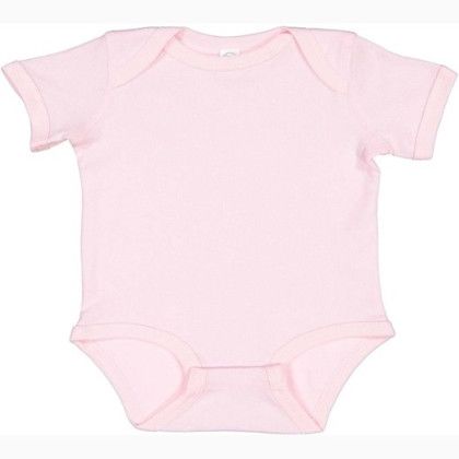 Custom Rabbit Skins Infant Baby Rib Bodysuit - Ballerina