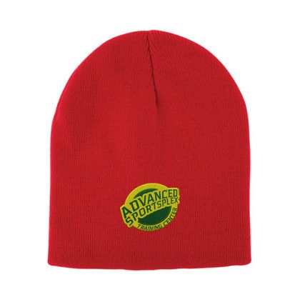 Custom Knit Beanie - Red