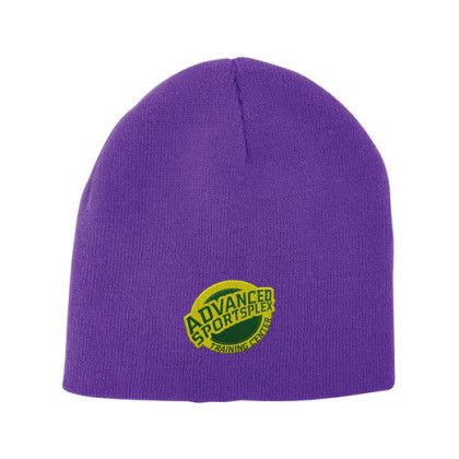 Custom Knit Beanie - Purple