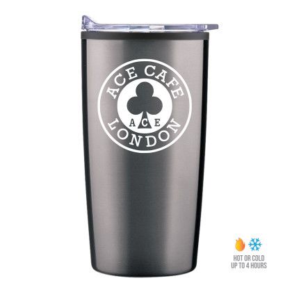 Custom 20 oz Economy Stainless Steel Tumbler With Plastic PP Liner - Titanium