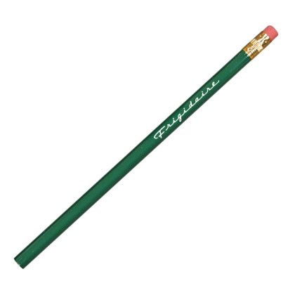 Custom Refurbished Pencil - Dark Green