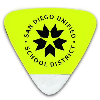 The Triad Custom Eraser & Sharpeners - Yellow The Triad Custom Eraser & Sharpeners - Yellow