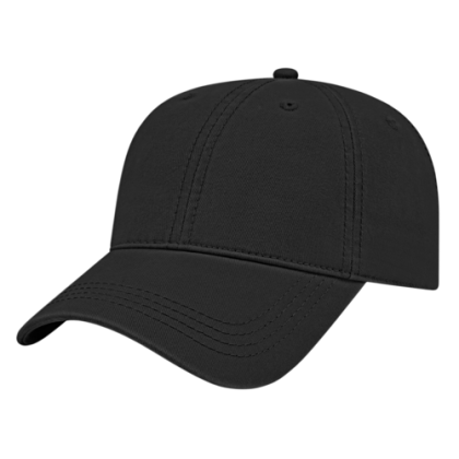 Custom Relaxed Golf Cap - Black