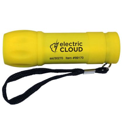 Custom Halcyon LED Flashlight - Yellow