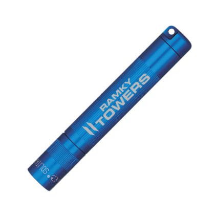 Custom K3A Maglite Solitaire 1AAA - Blue Custom K3A Maglite Solitaire 1AAA - Blue