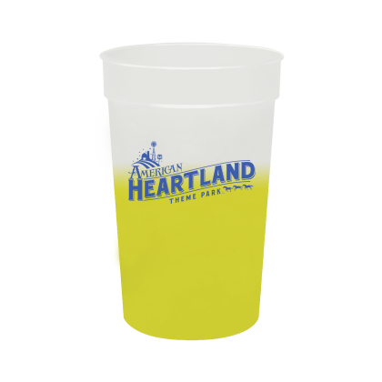 Mood Stadium Cup 22 oz. with Imprint - frosted/yellow