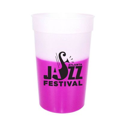 Mood Stadium Cup 22 oz. with Imprint - frosted/pink