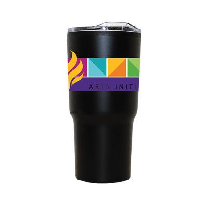 Custom Full Color 20 oz. Ares Tumbler - Black